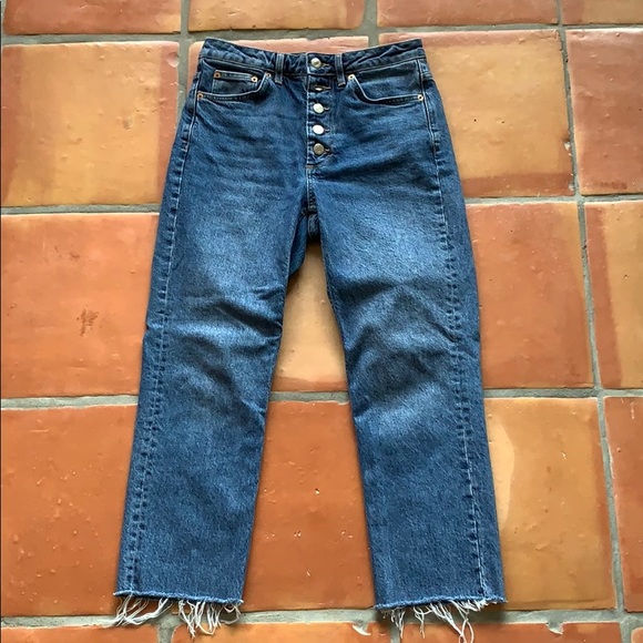 Topshop button fly jeans Clearance
